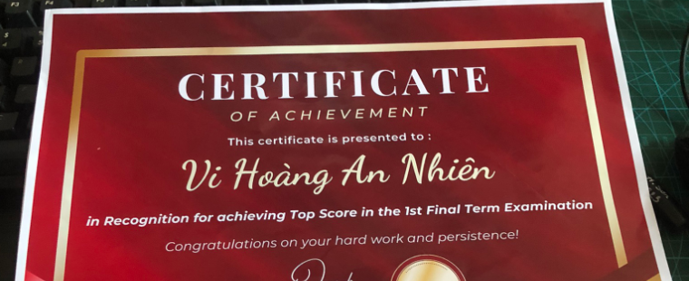 Học tập của Kem Tháng 2 năm 2024