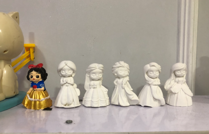 Hành trình tô tượng 7 nàng công chúa